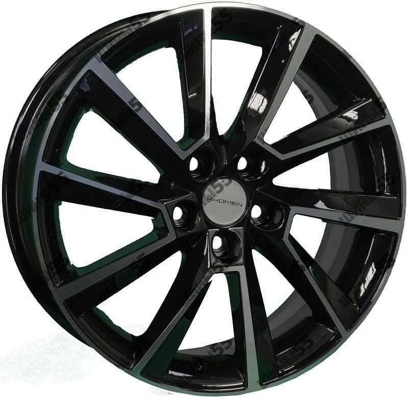 Диск Khomen Wheels KHW1604 (Prius) 6x16 5x100 ET40 54,1 Black-FP