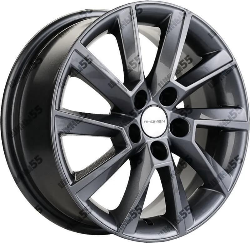 Диск Khomen Wheels KHW1604 (Prius) 6x16 5x100 ET40 54,1 Gray