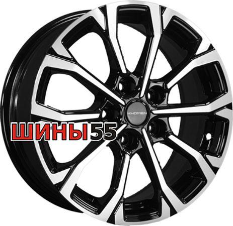 Диск Khomen Wheels KHW1605 (Elantra/Ceed/Cerato/i30) 6,5x16 5x114,3 ET50 67,1 Black-FP