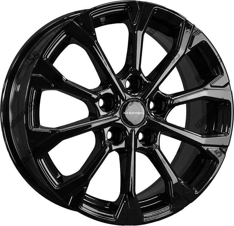 Диск Khomen Wheels KHW1605 (Fluence/Juke) 6,5x16 5x114,3 ET47 66,1 Black