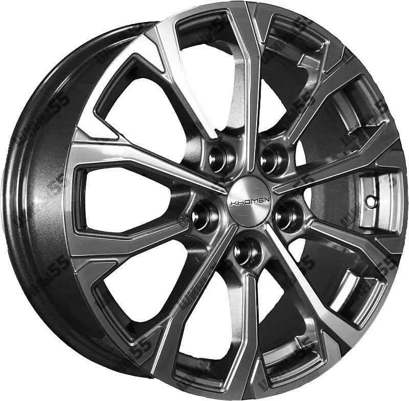Диск Khomen Wheels KHW1605 (Huyndai/Mazda) 6,5x16 5x114,3 ET45 67,1 Gray-FP