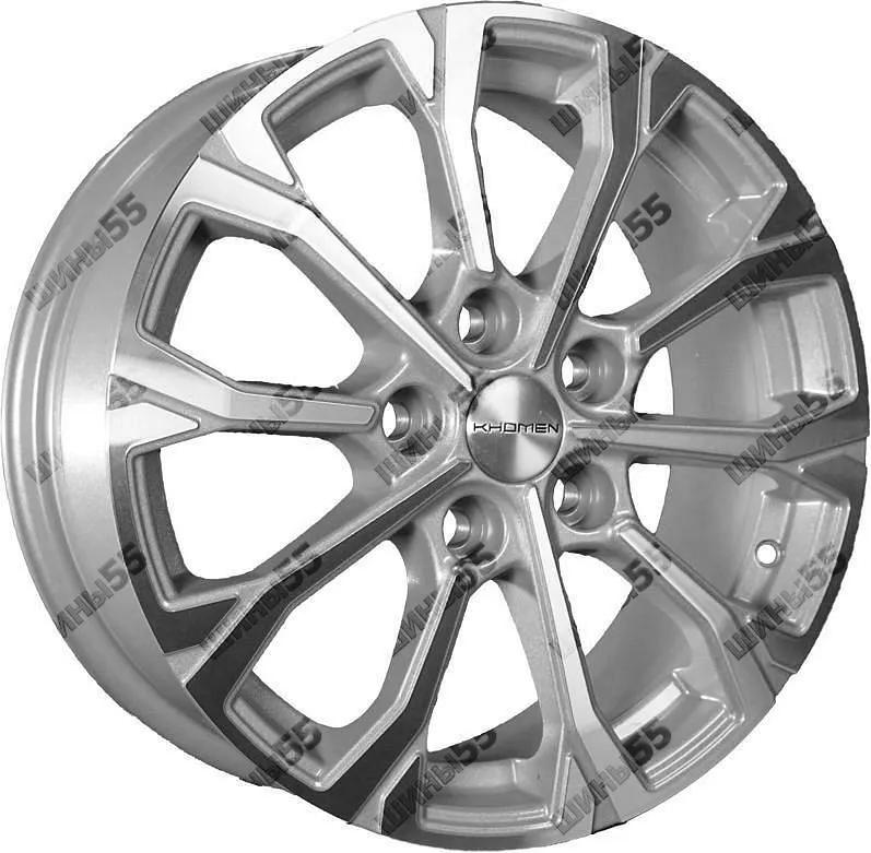 Диск Khomen Wheels KHW1605 (Toyota/Suzuki) 6,5x16 5x114,3 ET45 60,1 F-Silver-FP