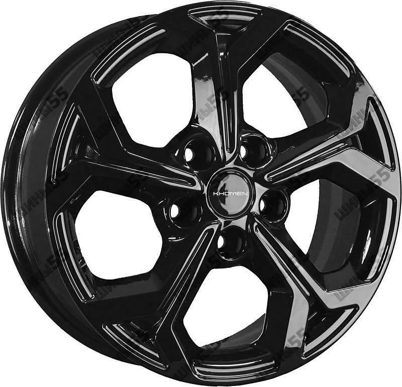 Диск Khomen Wheels KHW1606 (Huyndai/Kia) 6,5x16 5x114,3 ET43 67,1 Black