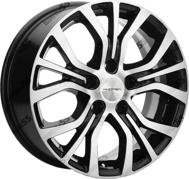 Диск Khomen Wheels KHW1608 (Evolute I-Van) 6,5x16 5x110 ET40 67,1 Black-FP