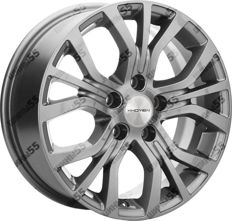 Диск Khomen Wheels KHW1608 (Opel Zafira) 6,5x16 5x110 ET43 65,1 Gray