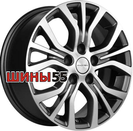 Диск Khomen Wheels KHW1608 (Opel Zafira) 6,5x16 5x110 ET43 65,1 Gray-FP