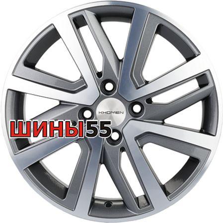 Диск Khomen Wheels KHW1609 (Rio I/Solaris I) 6x16 4x100 ET48 54,1 Gray-FP