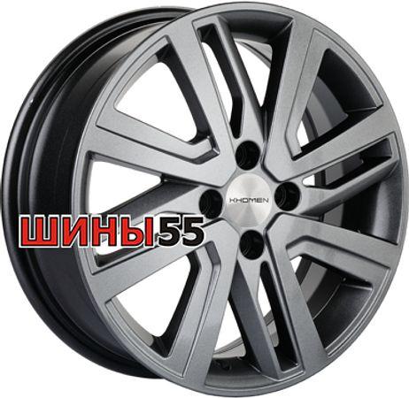 Диск Khomen Wheels KHW1609 (Rio I/Solaris I) 6x16 4x100 ET48 54,1 G-Silver