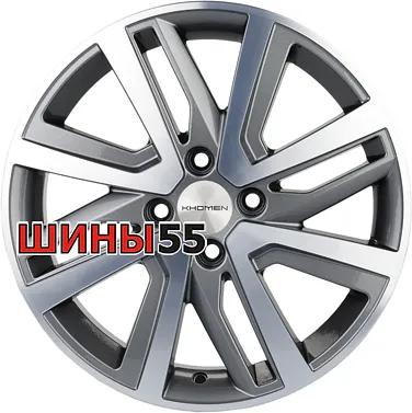 Диск Khomen Wheels KHW1609 (XRay) 6x16 4x100 ET41 60,1 Gray-FP
