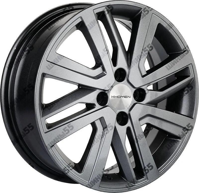 Диск Khomen Wheels KHW1609 (XRay) 6x16 4x100 ET41 60,1 G-Silver