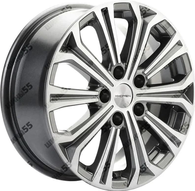 Диск Khomen Wheels KHW1610 (Astra) 6,5x16 5x115 ET41 70,2 Gray-FP
