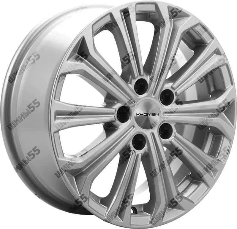 Диск Khomen Wheels KHW1610 (Fluence/Juke) 6,5x16 5x114,3 ET47 66,1 F-Silver