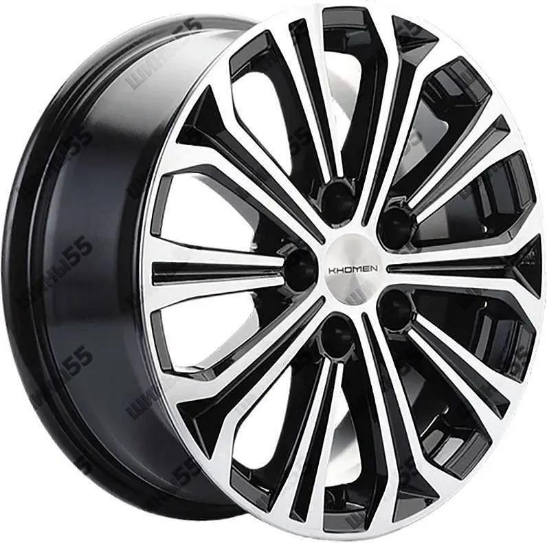Диск Khomen Wheels KHW1610 (Huyndai/Kia) 6,5x16 5x114,3 ET43 67,1 Black-FP
