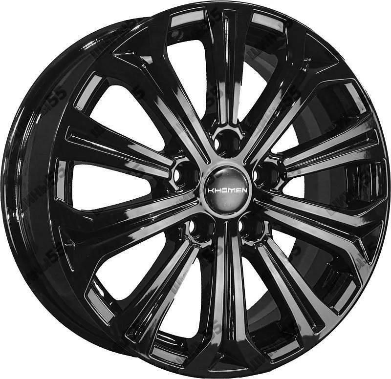 Диск Khomen Wheels KHW1610 (Mitsubishi) 6,5x16 5x114,3 ET46 67,1 Black
