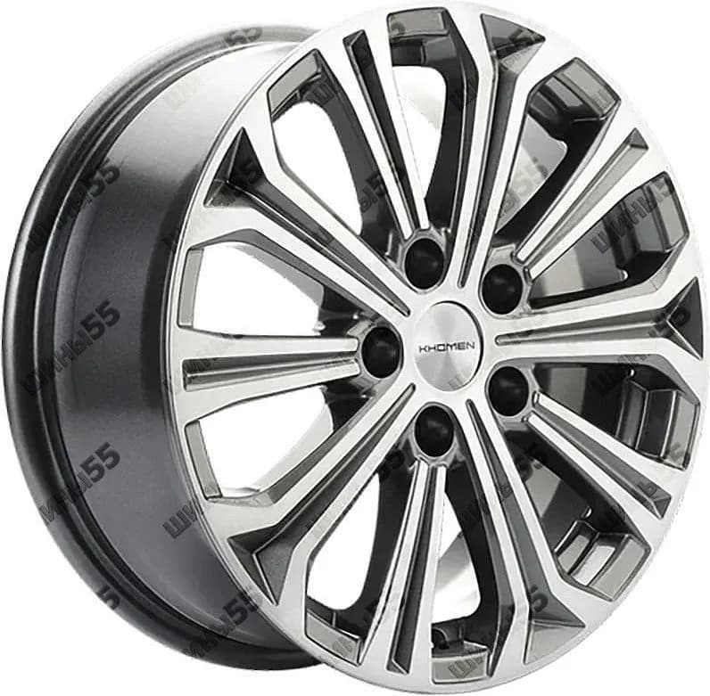 Диск Khomen Wheels KHW1610 (Mitsubishi) 6,5x16 5x114,3 ET46 67,1 Gray-FP