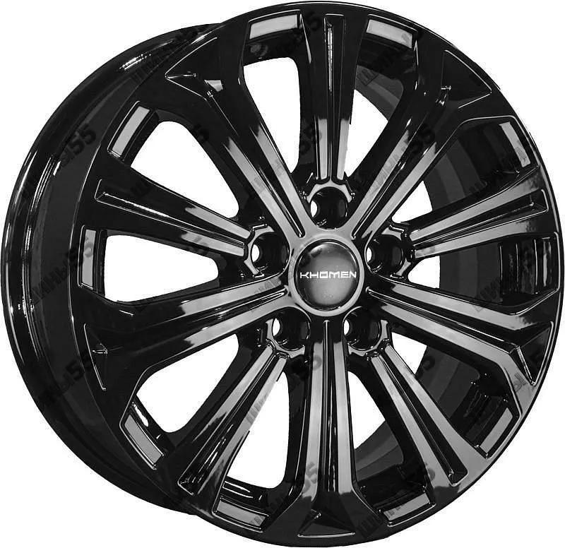 Диск Khomen Wheels KHW1610 (Octavia) 6,5x16 5x112 ET50 57,1 Black
