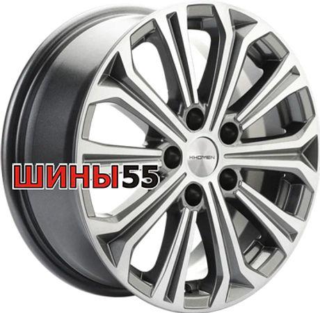 Диск Khomen Wheels KHW1610 (Octavia) 6,5x16 5x112 ET50 57,1 Gray-FP