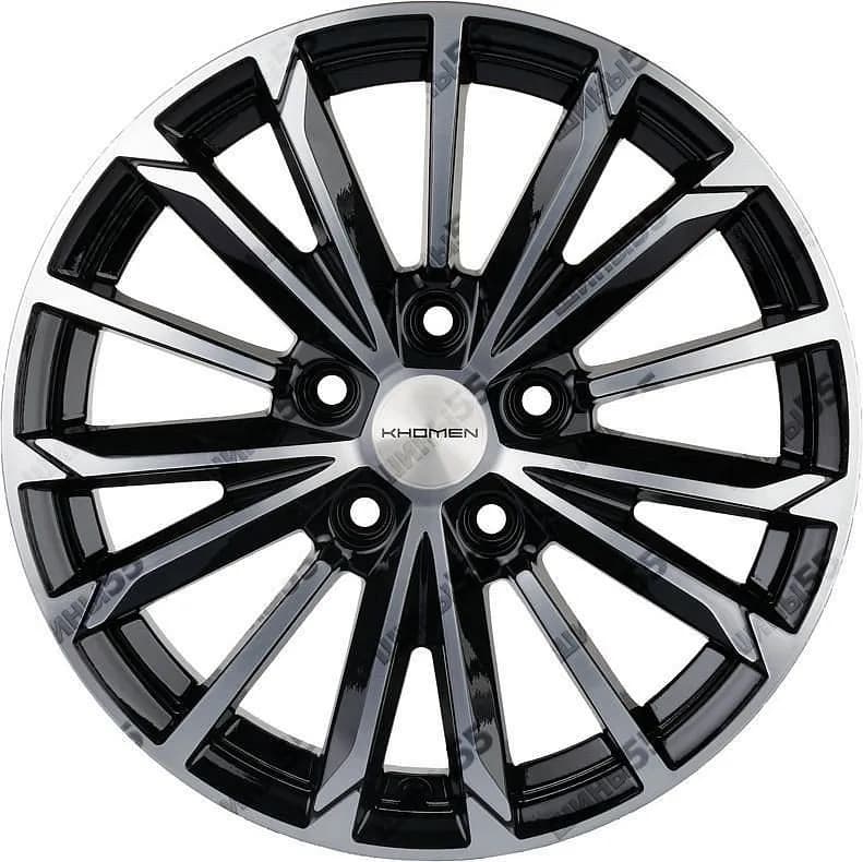 Диск Khomen Wheels KHW1611 (Actyon) 6,5x16 5x112 ET39,5 66,6 Black-FP