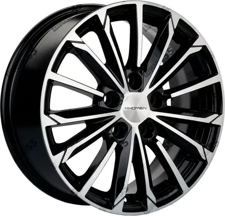 Диск Khomen Wheels KHW1611 (Changan CS35) 6,5x16 5x110 ET46 63,3 Black-FP