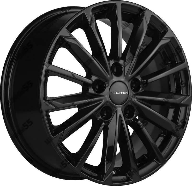 Диск Khomen Wheels KHW1611 (Chery Tiggo 3/Tiggo 3 Pro) 6,5x16 5x108 ET45 60,1 Black