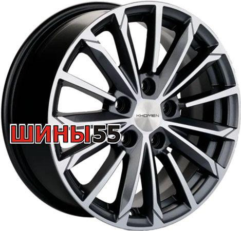 Диск Khomen Wheels KHW1611 (Duster/Terrano) 6,5x16 5x114,3 ET50 66,1 Gray-FP