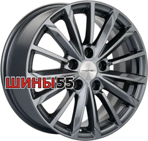 Диск Khomen Wheels KHW1611 (Geely Atlas Pro) 6,5x16 5x114,3 ET45 54,1 Gray