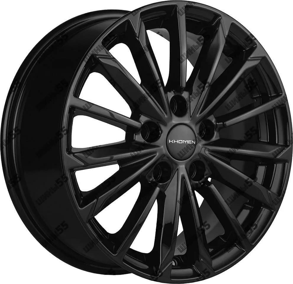Диск Khomen Wheels KHW1611 (Geely Coolray) 6,5x16 5x114,3 ET45 54,1 Black
