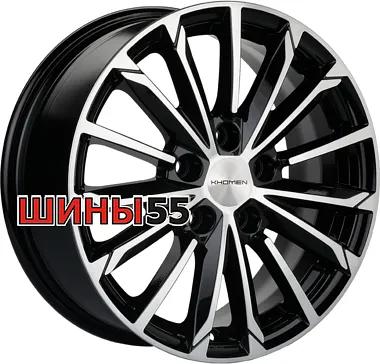 Диск Khomen Wheels KHW1611 (Octavia/Golf/Jetta) 6,5x16 5x112 ET50 57,1 Black-FP