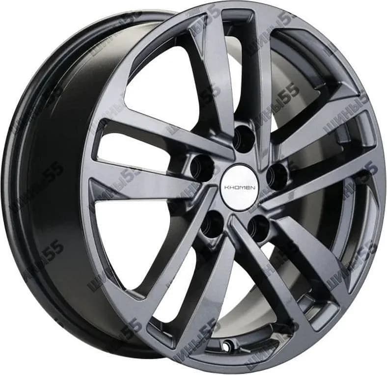 Диск Khomen Wheels KHW1612 (Fluence/Juke) 6,5x16 5x114,3 ET47 66,1 Gray