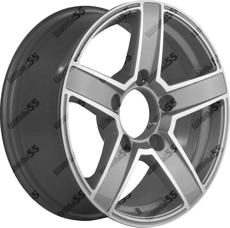 Диск Khomen Wheels KHW1614 (Niva 4x4 Bronto) 6,5x16 5x139,7 ET35 98,5 F-Silver-FP