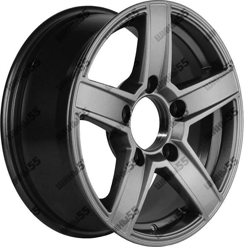 Диск Khomen Wheels KHW1614 (Niva 4x4 Bronto) 6,5x16 5x139,7 ET35 98,5 Gray