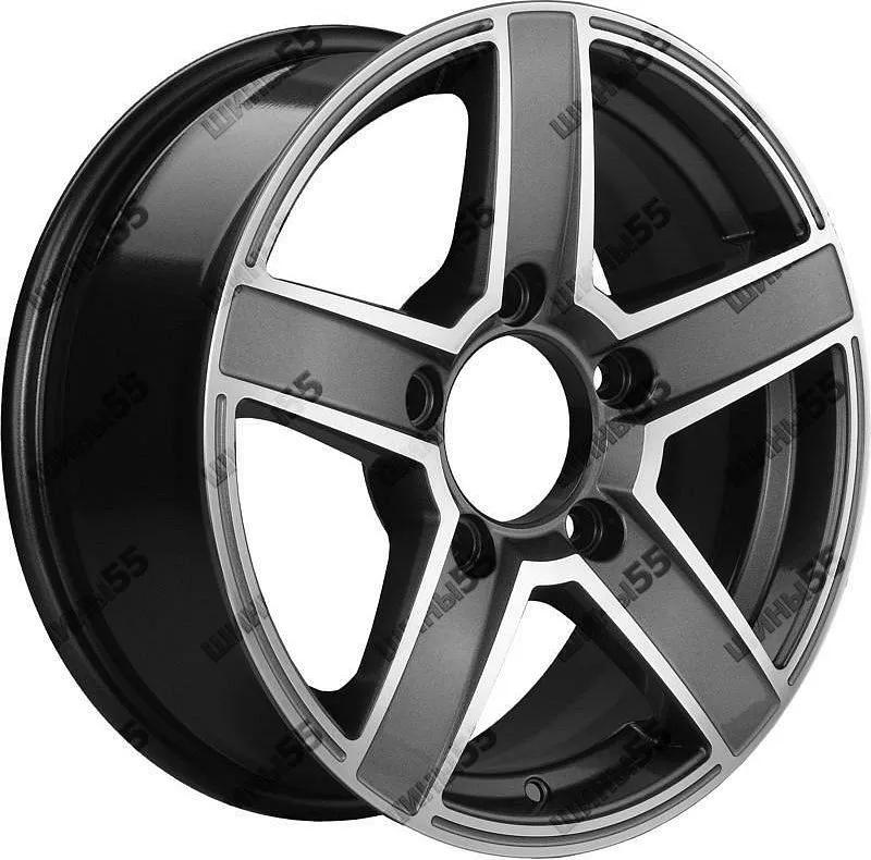 Диск Khomen Wheels KHW1614 (Niva 4x4 Bronto) 6,5x16 5x139,7 ET35 98,5 Gray-FP