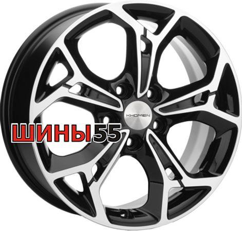 Диск Khomen Wheels KHW1702 (Changan CS35/CS35 Pro) 7x17 5x110 ET46 63,3 Black-FP