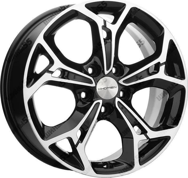 Диск Khomen Wheels KHW1702 (Kia K5) 7x17 5x114,3 ET48 67,1 Black-FP