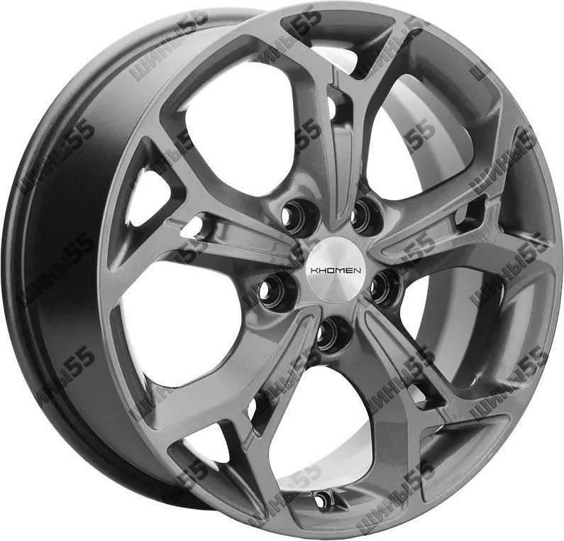 Диск Khomen Wheels KHW1702 (Qashqai) 7x17 5x114,3 ET40 66,1 Gray