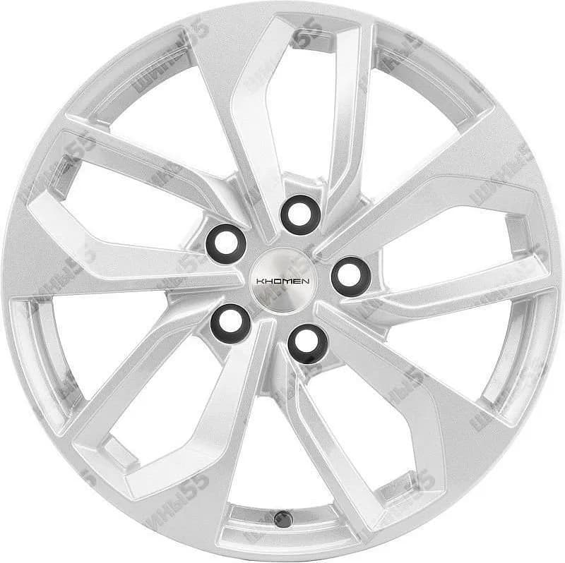 Диск Khomen Wheels KHW1703 (CX-5/i40/X-Trail) 7x17 5x114,3 ET45 67,1 F-Silver