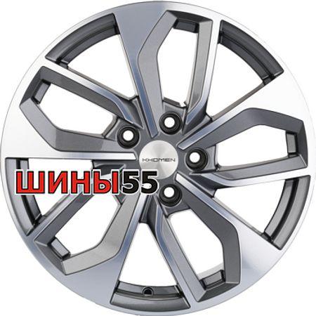 Диск Khomen Wheels KHW1703 (CX-5/i40/X-Trail) 7x17 5x114,3 ET45 67,1 Gray-FP