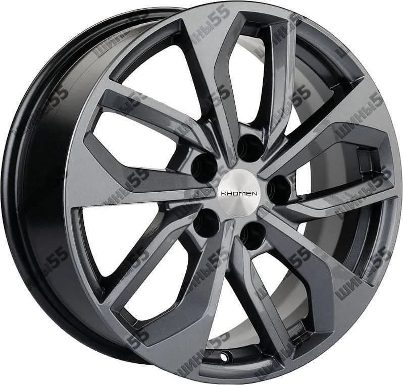 Диск Khomen Wheels KHW1703 (Teana/X-trail) 7x17 5x114,3 ET45 66,1 Gray