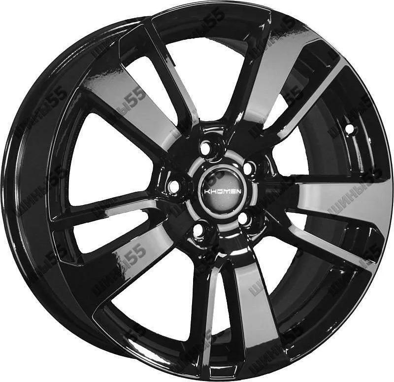 Диск Khomen Wheels KHW1704 (Ford C-Max) 7x17 5x108 ET50 63,35 Black