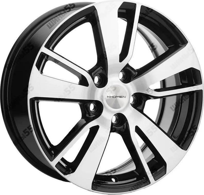 Диск Khomen Wheels KHW1704 (Ford C-Max) 7x17 5x108 ET50 63,35 Black-FP