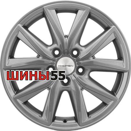 Диск Khomen Wheels KHW1706 (CX-5/Seltos/Optima) 7x17 5x114,3 ET50 67,1 Gray