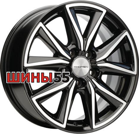 Диск Khomen Wheels KHW1706 (Jolion) 7x17 5x114,3 ET37 66,5 Black-FP