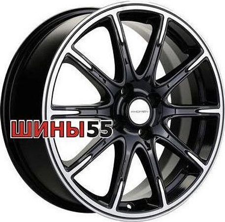 Диск Khomen Wheels KHW1707 (Lada Granta) 6,5x17 4x98 ET38 58,6 Black-FP
