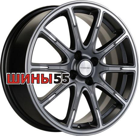 Диск Khomen Wheels KHW1707 (Lada Granta) 6,5x17 4x98 ET38 58,6 Gray-FP
