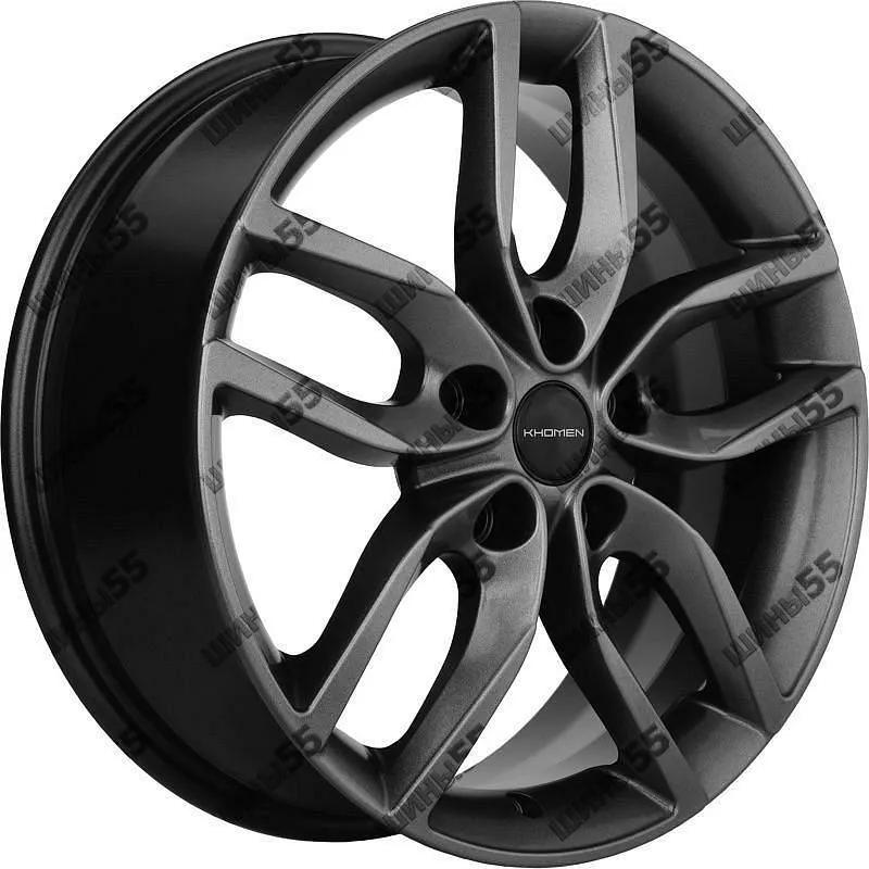 Диск Khomen Wheels KHW1708 (Chery Tiggo 7pro) 6,5x17 5x108 ET33 60,1 Gray