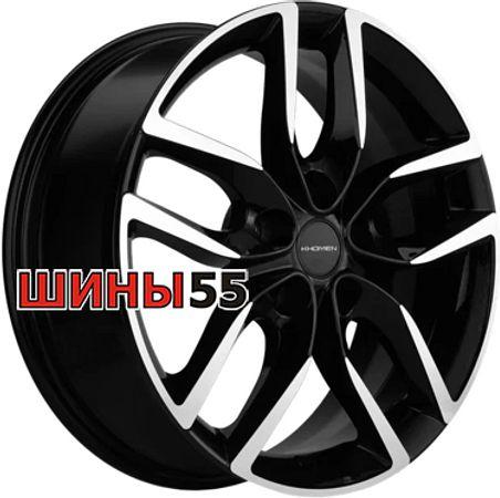 Диск Khomen Wheels KHW1708 (DFM AX 7) 6,5x17 5x108 ET43 65,1 Black-FP