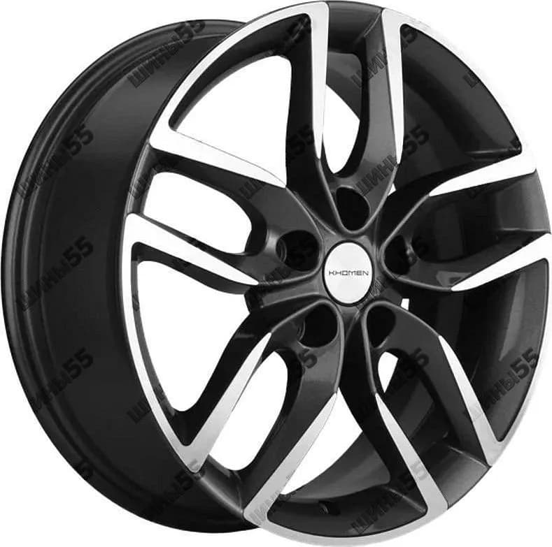 Диск Khomen Wheels KHW1708 (Geely Coolray) 6,5x17 5x114,3 ET45 54,1 Gray-FP