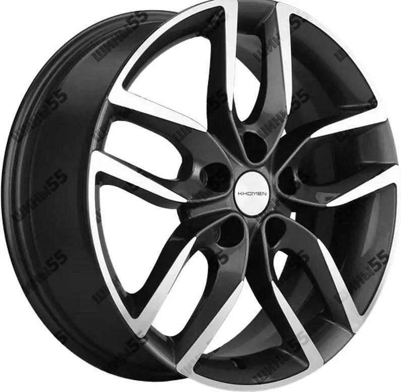 Диск Khomen Wheels KHW1708 (Jolion) 6,5x17 5x114,3 ET37 66,5 Gray-FP