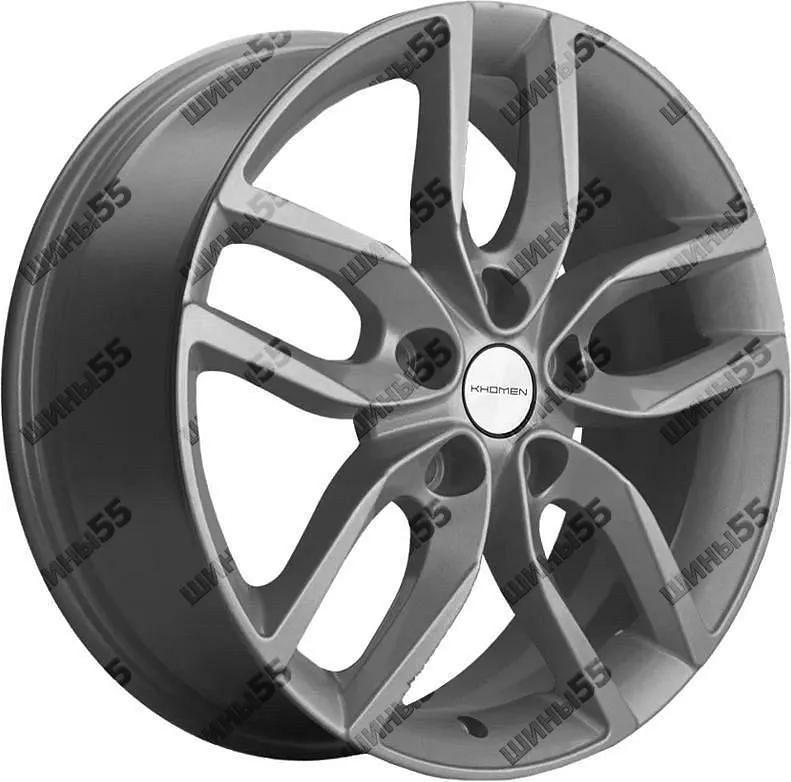 Диск Khomen Wheels KHW1708 (Mazda3/CX30) 6,5x17 5x114,3 ET45 67,1 F-Silver