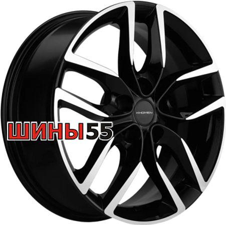 Диск Khomen Wheels KHW1708 (Nissan Tiida) 6,5x17 5x114,3 ET45 66,1 Black-FP